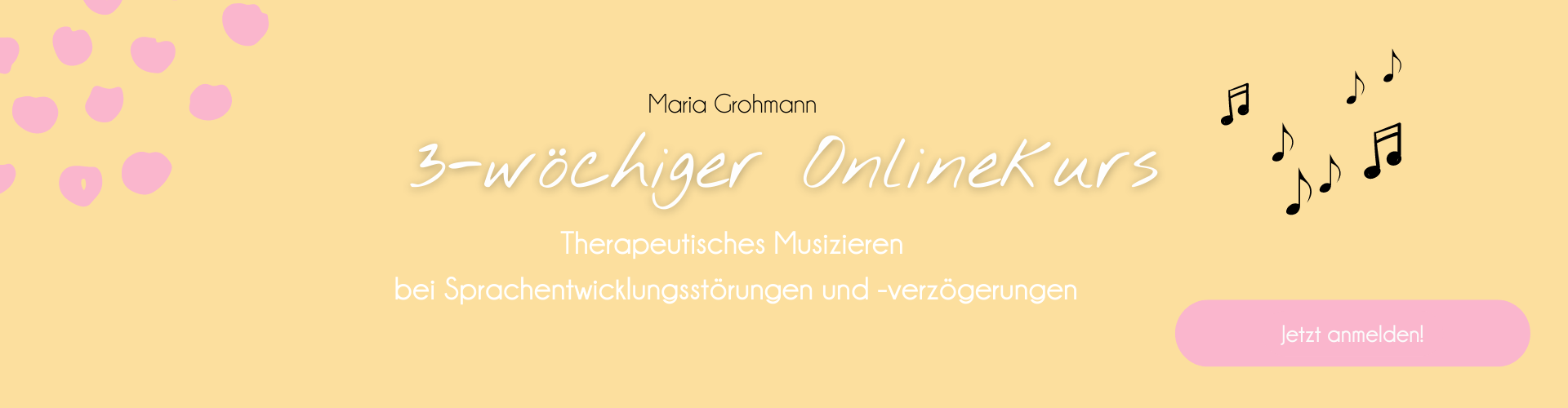 Therapeutisches Musizieren in der Logopädie - Maria Grohmann - Onlinekurs